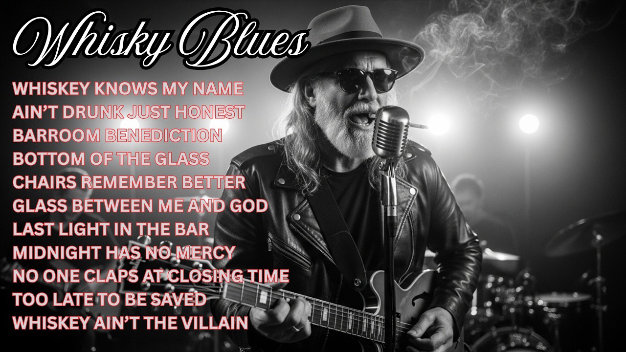 Whiskey Blues Chill Melodies | Relaxing Slow Blues Soulful Guitar Vibes 🎸