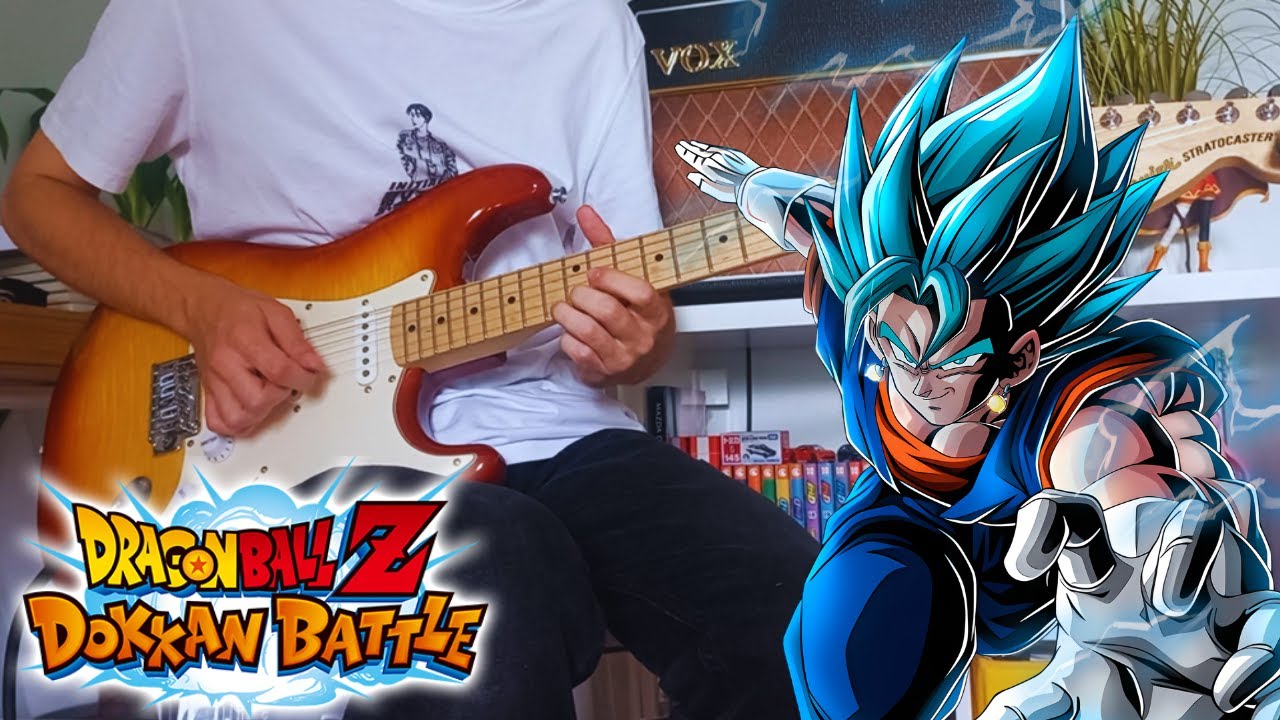 STR LR SSB Goku + SSB Vegeta Active Skill Vegito Blue OST Guitar Cover - Dragon Ball Z Dokkan Battle