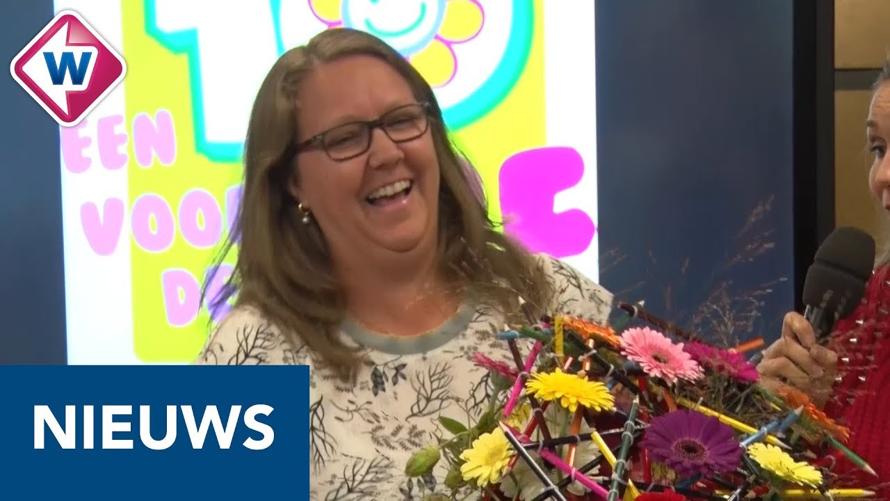 Juf Sandra van basisschool De Kyckert in Wateringen leukste juf van Nederland- OMROEP WEST