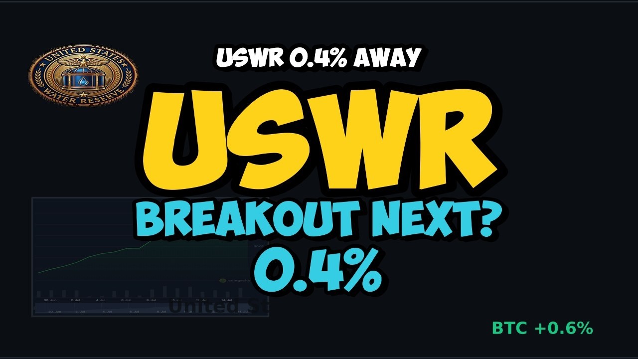 Will USWR Break ATH? Only 0.4% Away | Daily Altcoin Update
