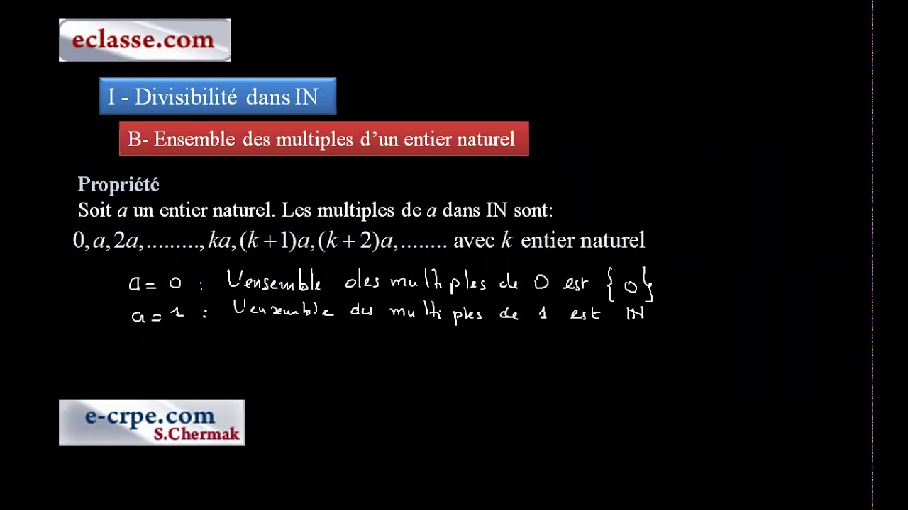 CRPE 2021.DIVISIBILITÉ ET DIVISION EUCLIDIENNE