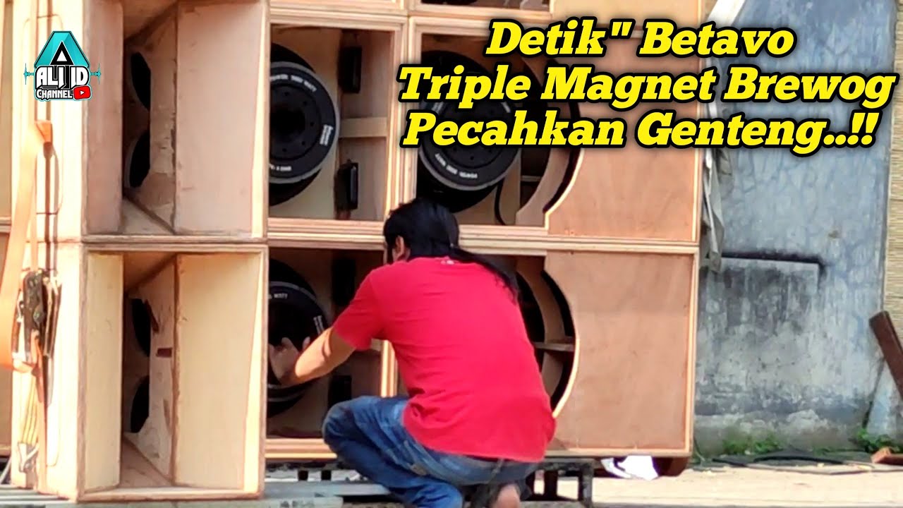 Ritual Horeg ala Mas Bre‼️Brewog Putar Lagu Karnaval Langsung Pecahkan Genteng