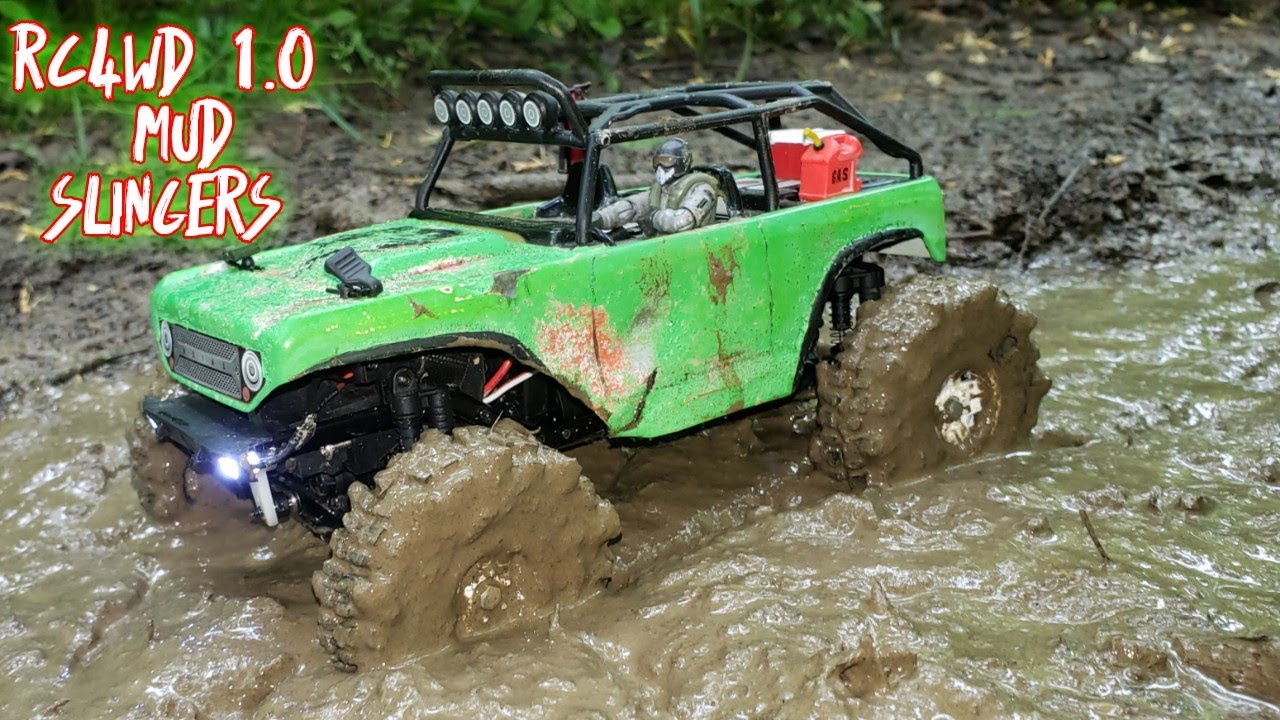 1.0 RC4WD mud slingers tire test