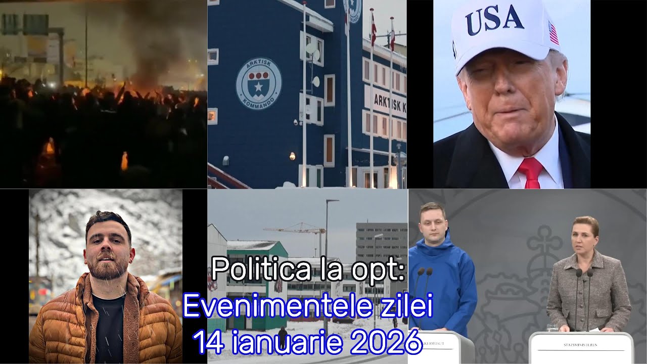 Politica la opt: Evenimentele zilei 14.01.2026