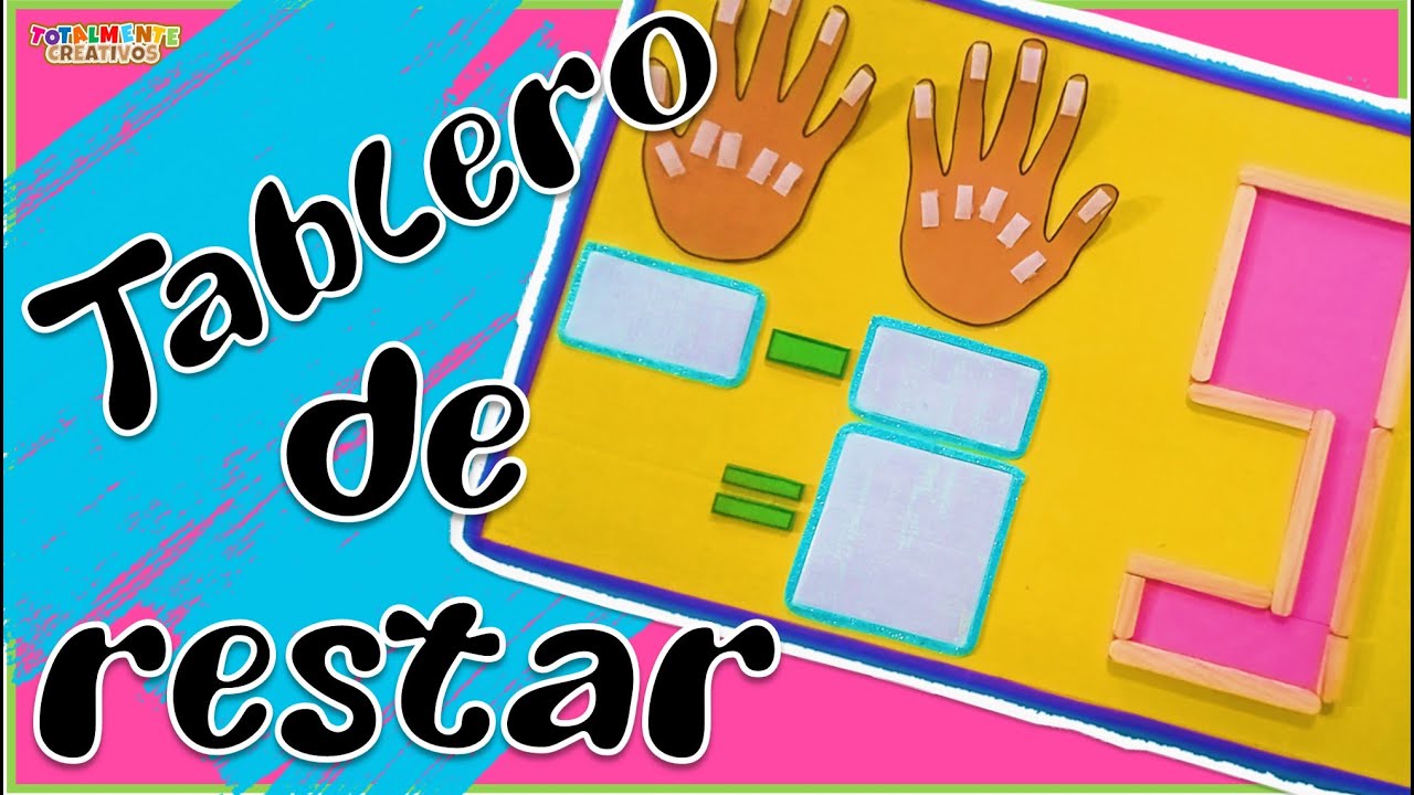 Episodio 21: ¡Hagamos Un Tablero De Restar!-Totalmente Creativos