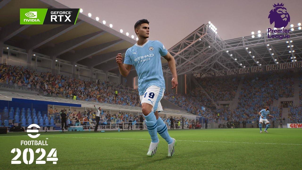 Manchester City vs Brighton - Premier League eFootball™ 2024 | 4k 60fps Gameplay