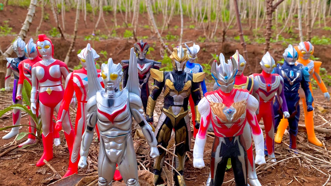 Mencari Mainan Ultraman Zero, Ultraman Ginga, Ultraman Geed, Ultraman Tiga, Ultraman Reiga.