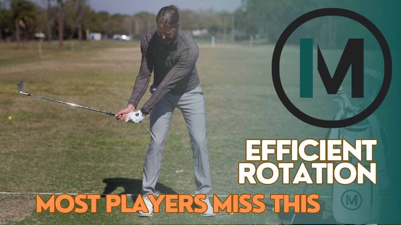 Efficient Rotation In Backswing  | Ian Mellor Golf