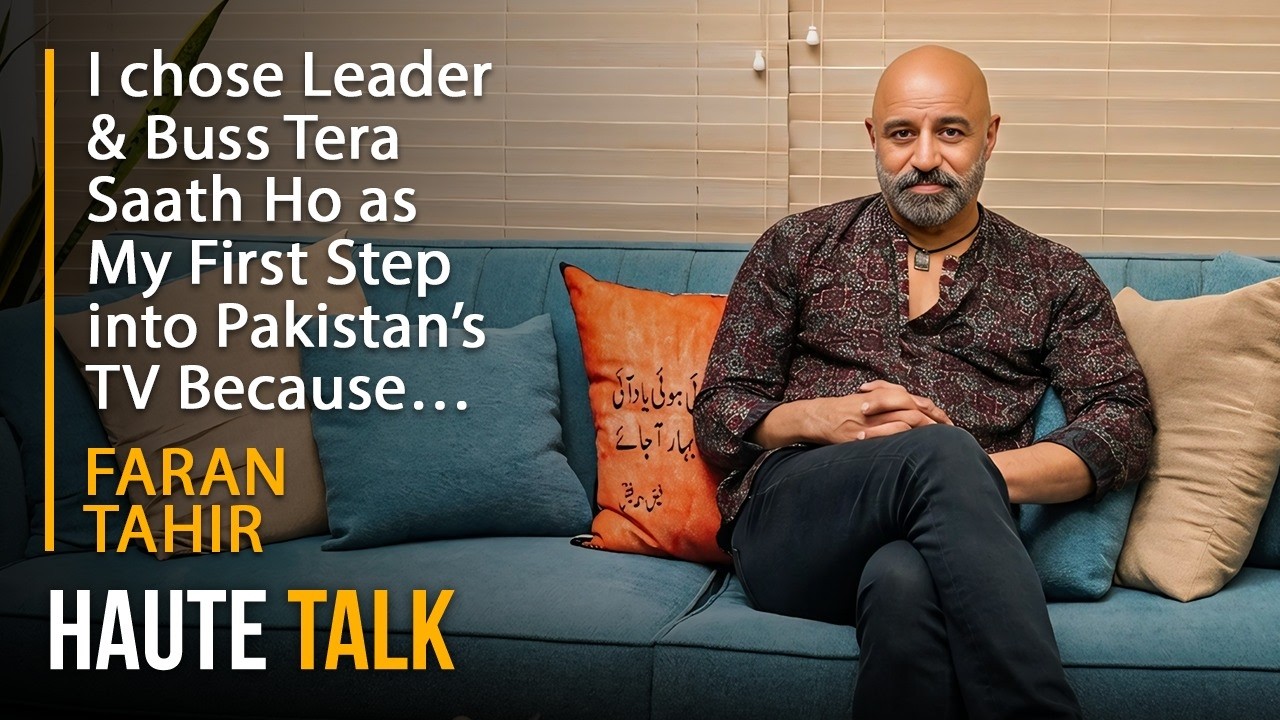 Faran Tahir I Leader I Buss Tera Saath Ho I IronMan I Star Trek I Umro Ayyar I Inspector Jamshed