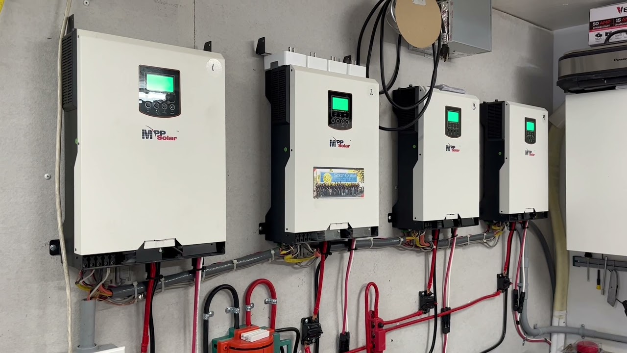 DIY Solar off grid inverters in parallel with different CPU firmware. What to do?