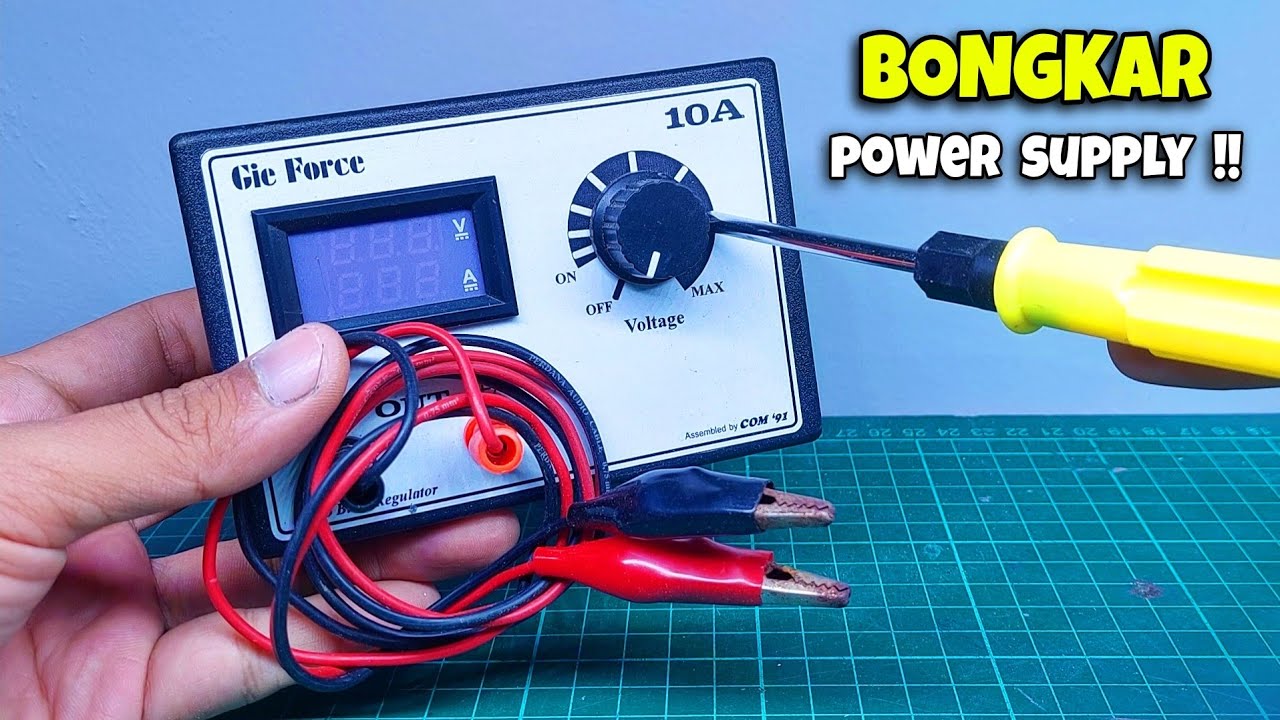 TERNYATA ISI POWER SUPPLY CUMA SEPERTI INI !!