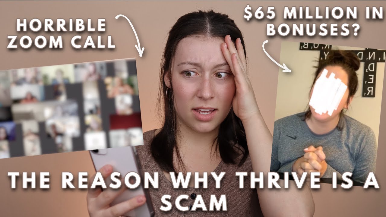 THE REASON WHY THRIVE IS A SCAM! WATCH THIS!