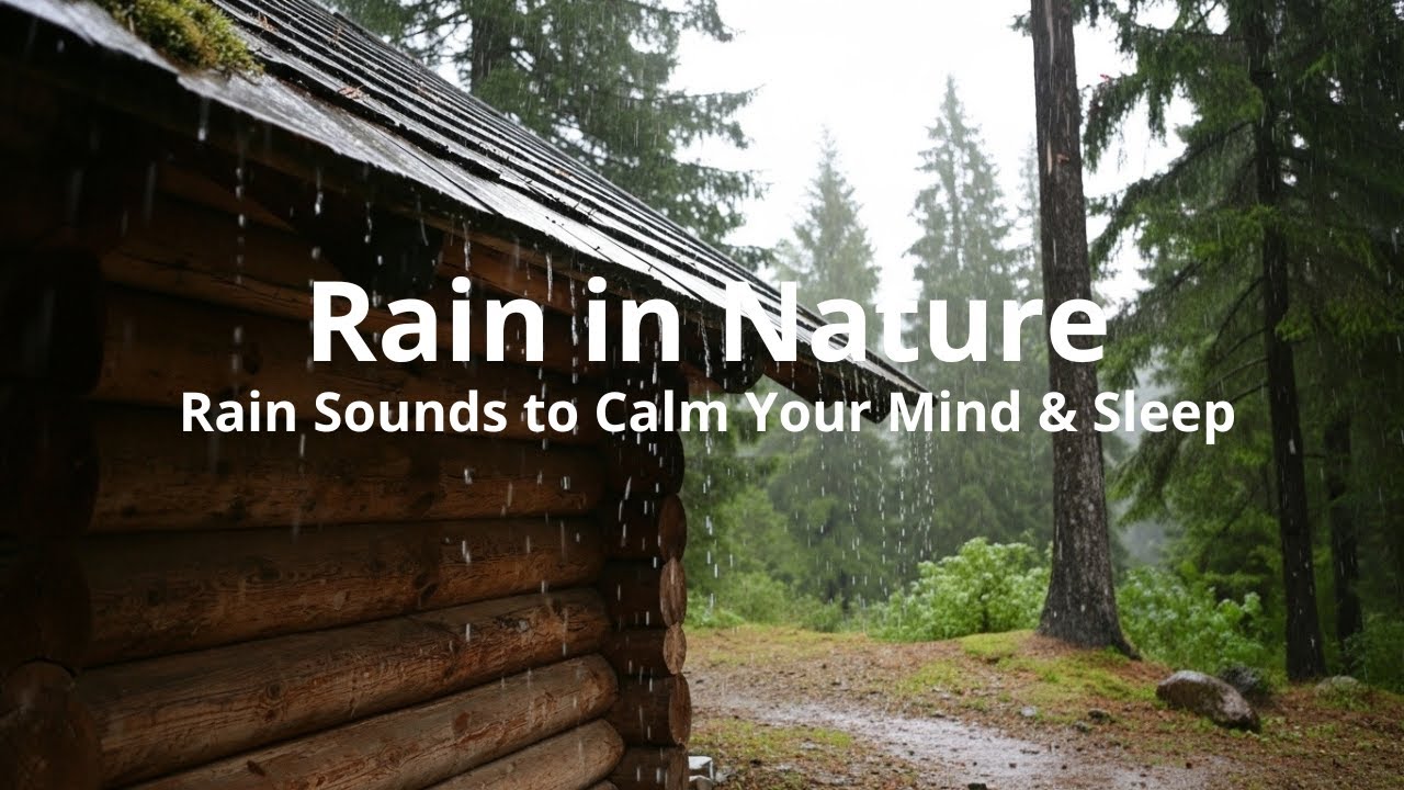 Rain Sounds for Sleeping All Night 😴 | Rain Sounds to Calm Your Mind & Sleep