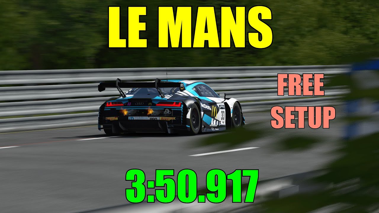 HOTLAP: Le Mans - Audi R8 GT3 (Assetto Corsa LFM)