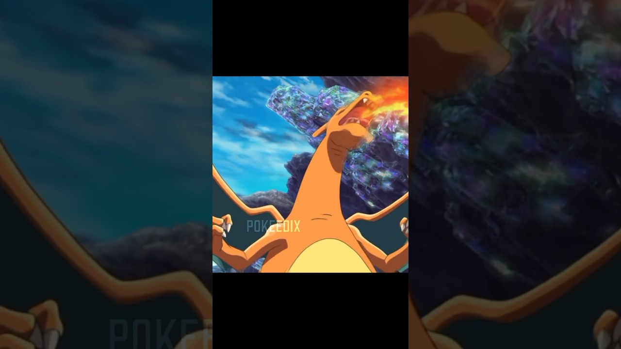 ash Charizard🔥 //#pokemon #shortvideo #anime #ash