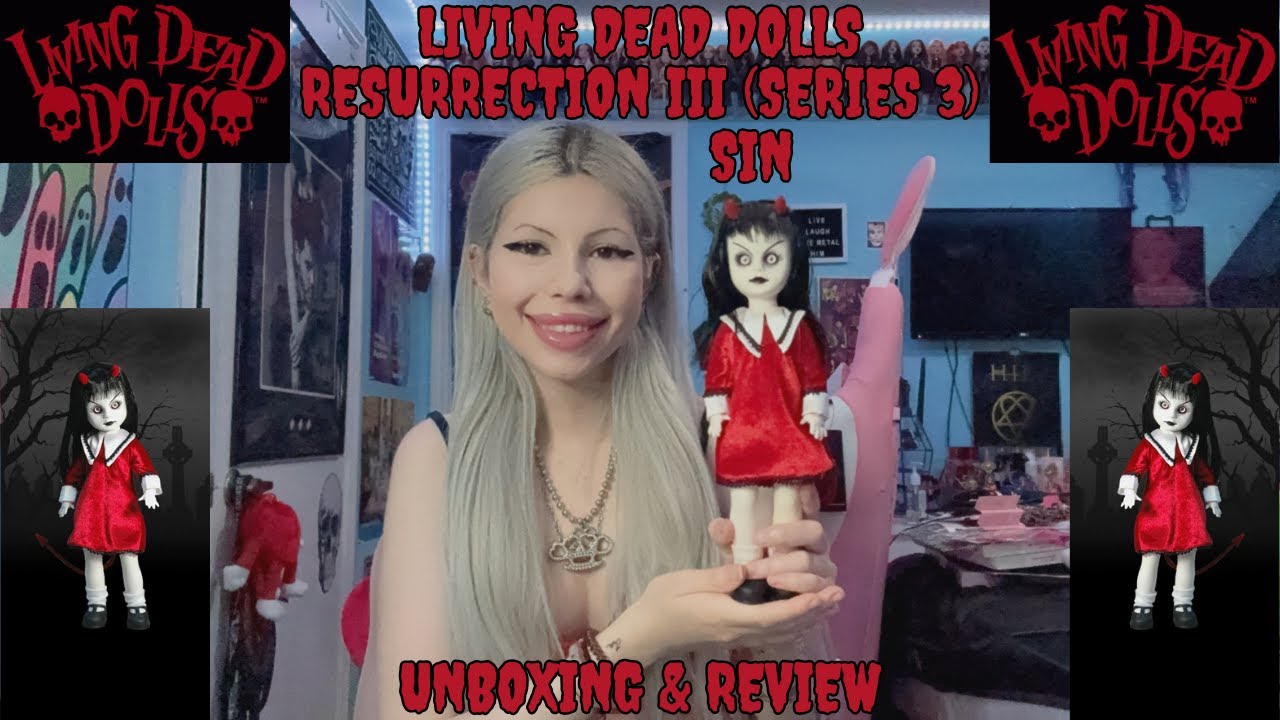 ☆ Living Dead Dolls Resurrection III (Series 3) Sin Unboxing & Review ☆