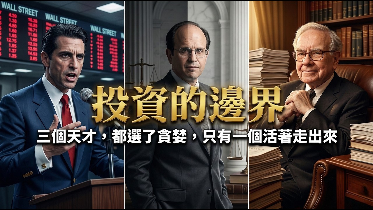 他說貪婪沒有錯，進了監獄。巴菲特比他更貪，贏了一輩子