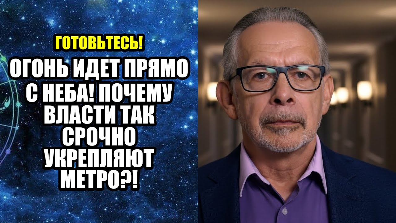 ОГОНЬ ИДЕТ ПРЯМО С НЕБА! ПОЧЕМУ ВЛАСТИ ТАК СРОЧНО УКРЕПЛЯЮТ МЕТРО!