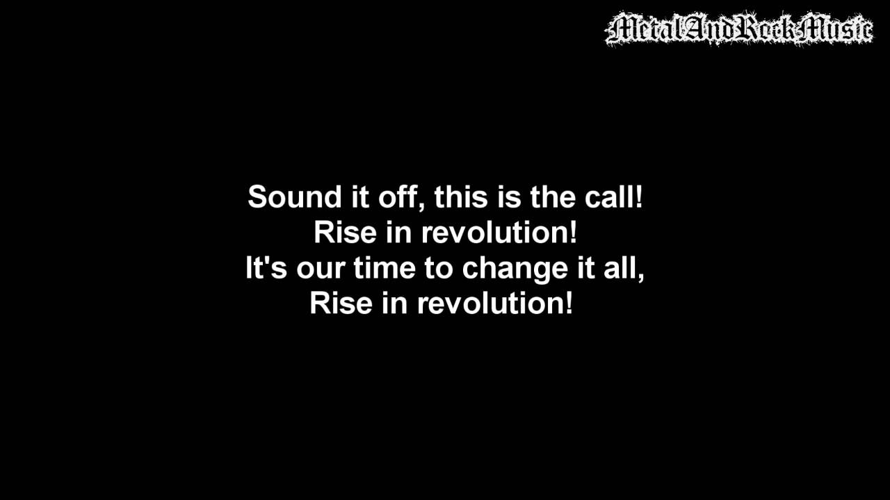 Skillet - Rise | Lyrics on screen | HD