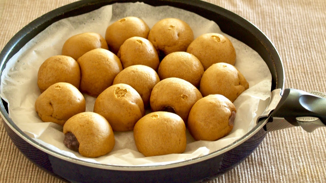 How to Make Onsen Manjyu (Hot Spring Steamed Buns Recipe) | OCHIKERON | Create Eat Happy :)