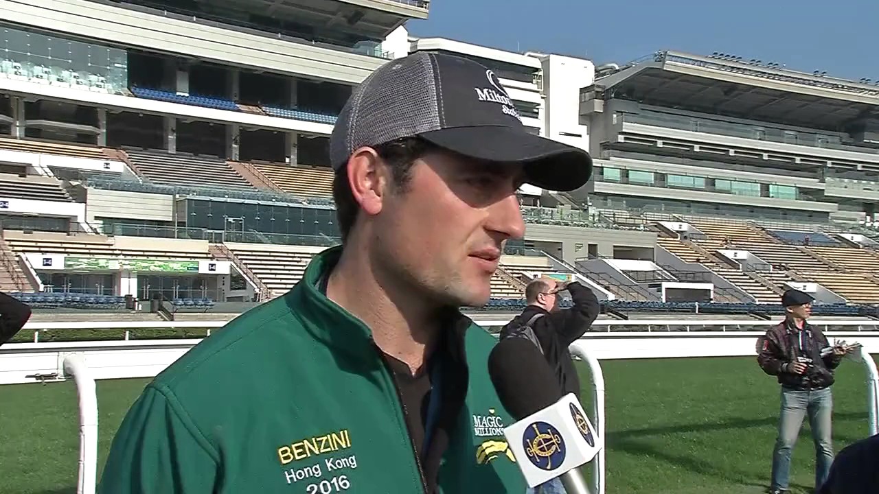 [HKIR 2016] Trackside Interviews - Harry Bull, Co Trainer of Benzini
