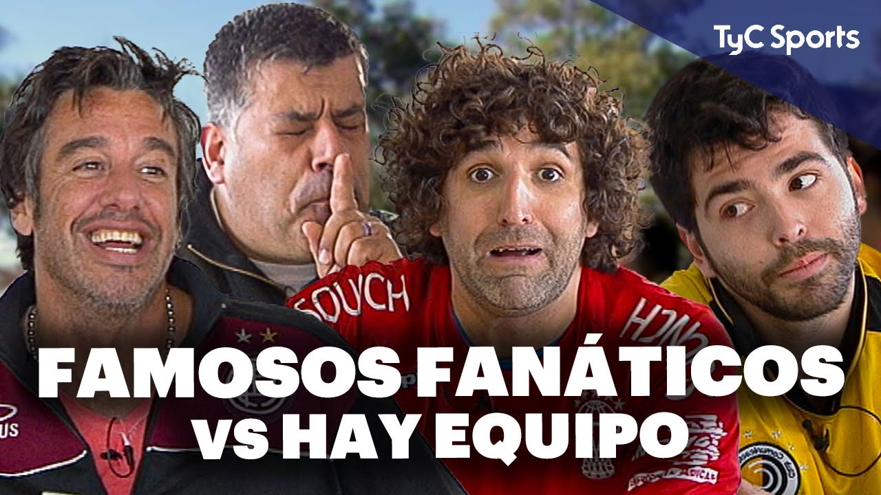 HAY EQUIPO vs HINCHAS FAMOSOS 😂 Pichu Straneo, Nazareno Casero, Fierita Catalano y más⚽ Archivo 2013