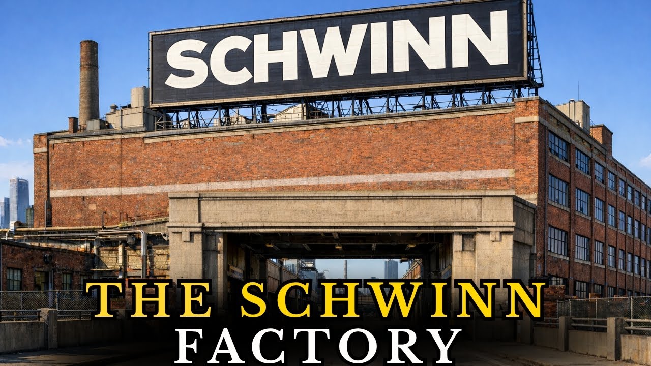 How America No.1 Bicycle Empire Faded Away:  Schwinn Factory Chicago