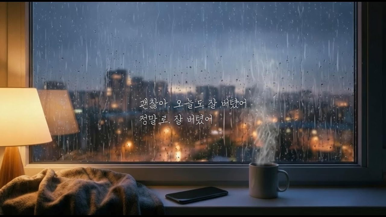 괜찮아, 오늘도 잘 버텼어 | 새벽에 혼자 듣는 위로 노래