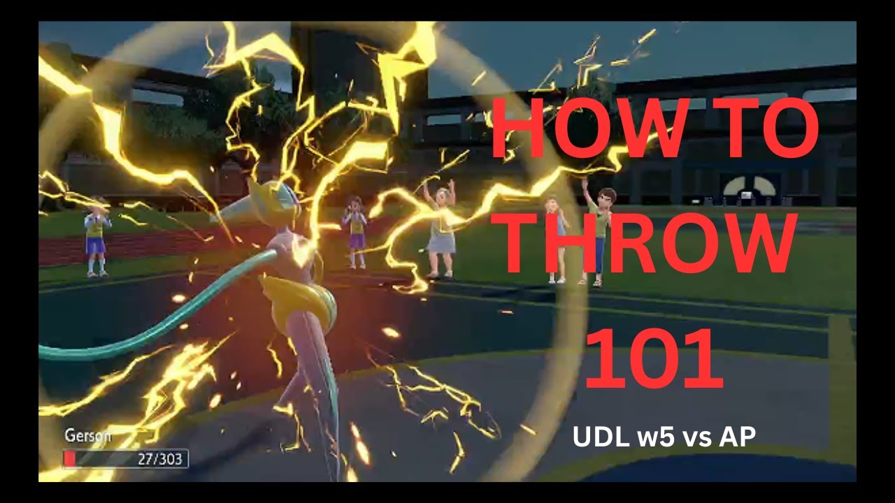 How to Throw 101 / UDL wifi w5