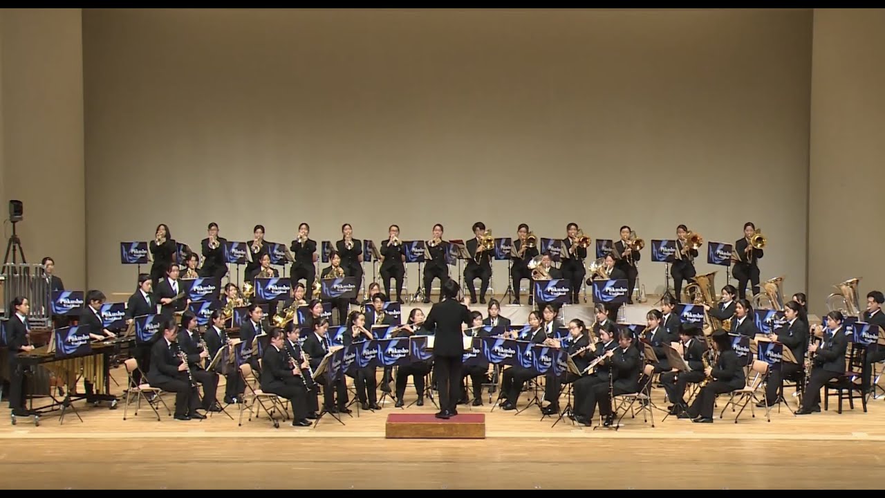 福岡市立福翔高等学校第55回定期演奏会 1部 行進曲「煌めきの朝」