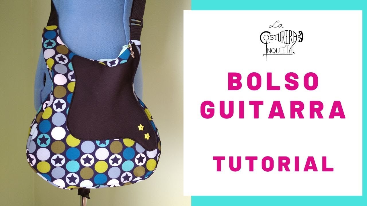 Tutorial para Coser un Bolso Guitarra Paso a Paso