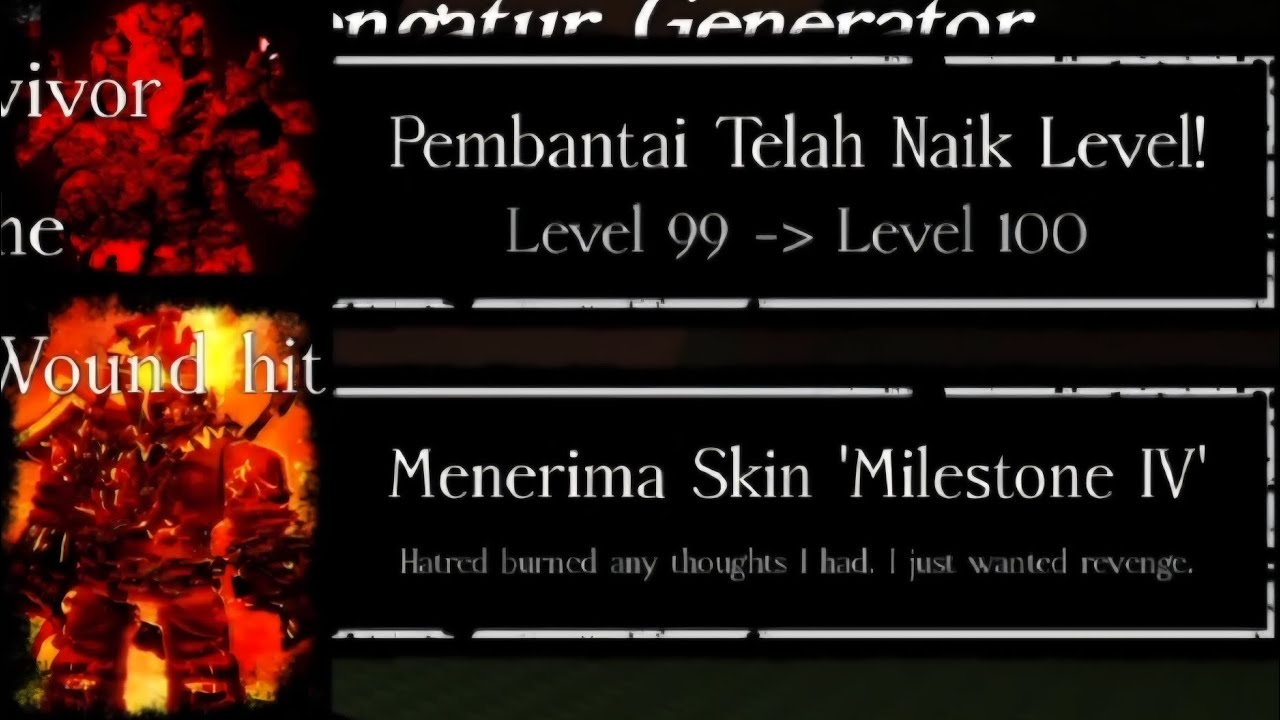 Finaly i got milestone 4 slasher after 1 mounth