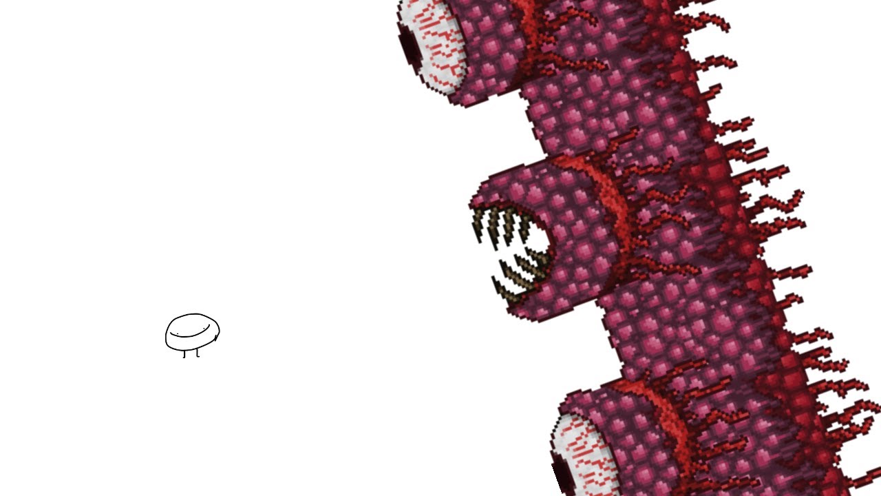 goobeating the wall of flesh and goobentering hardmode
