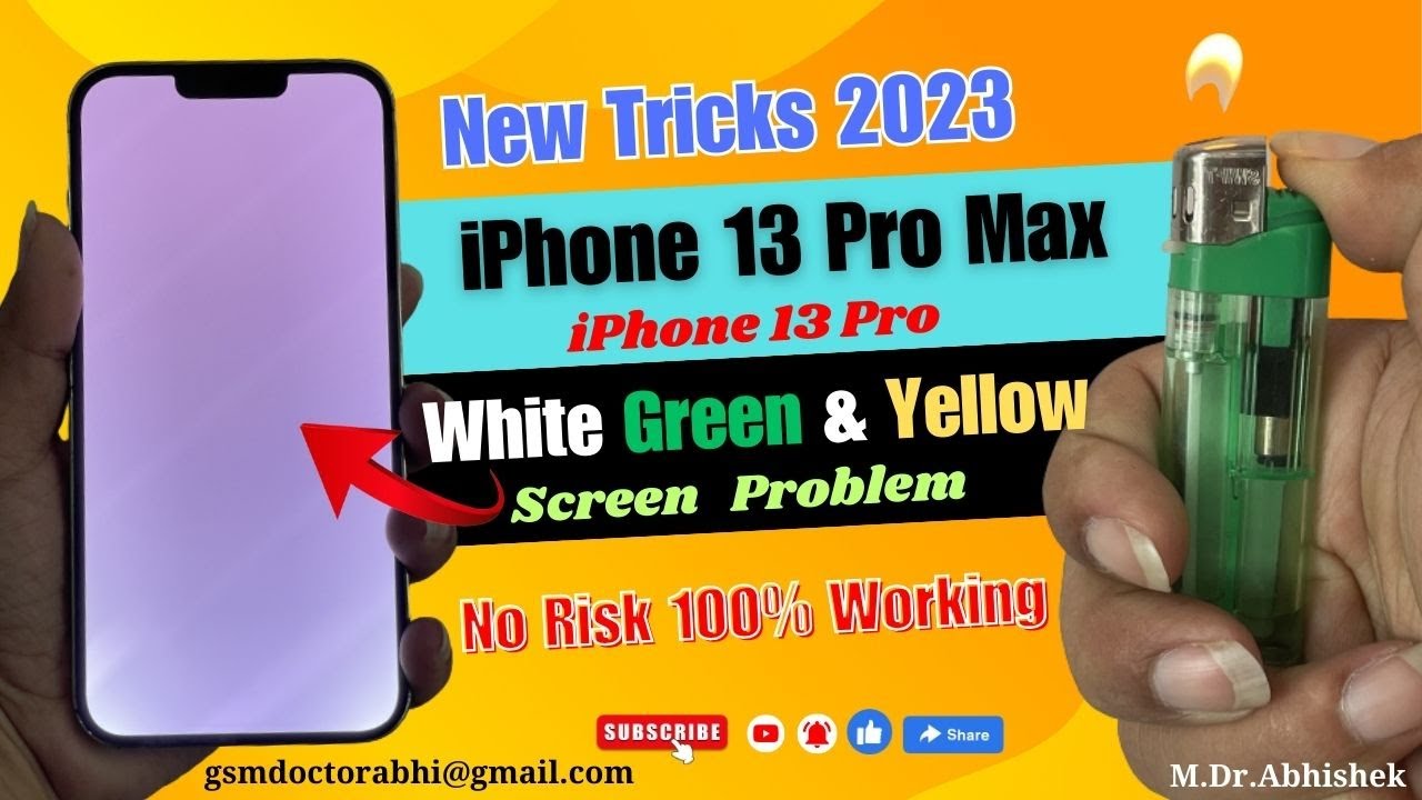 iPhone 13 Pro Max White Screen Problem | How to Fix iPhone 13 Pro Max Stuck on White Screen.