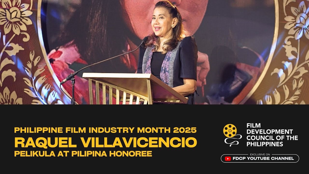 THE FDCP HONORS RAQUEL VILLAVICENCIO | PFIM 2025