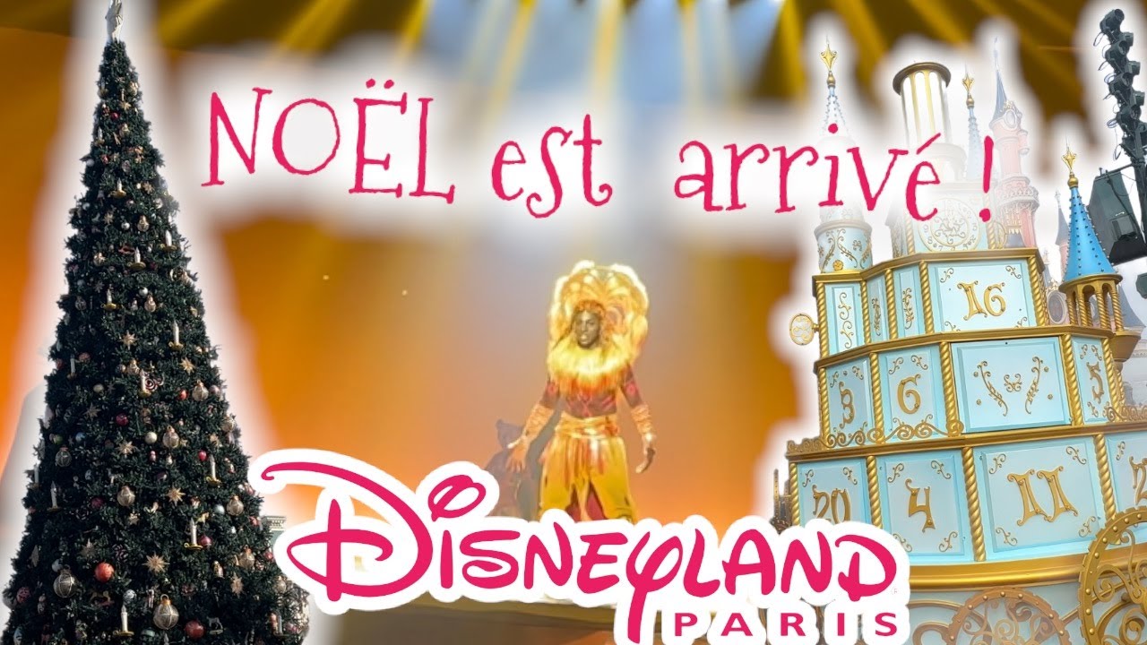 NOEL est déjà là à DISNEYLAND PARIS !