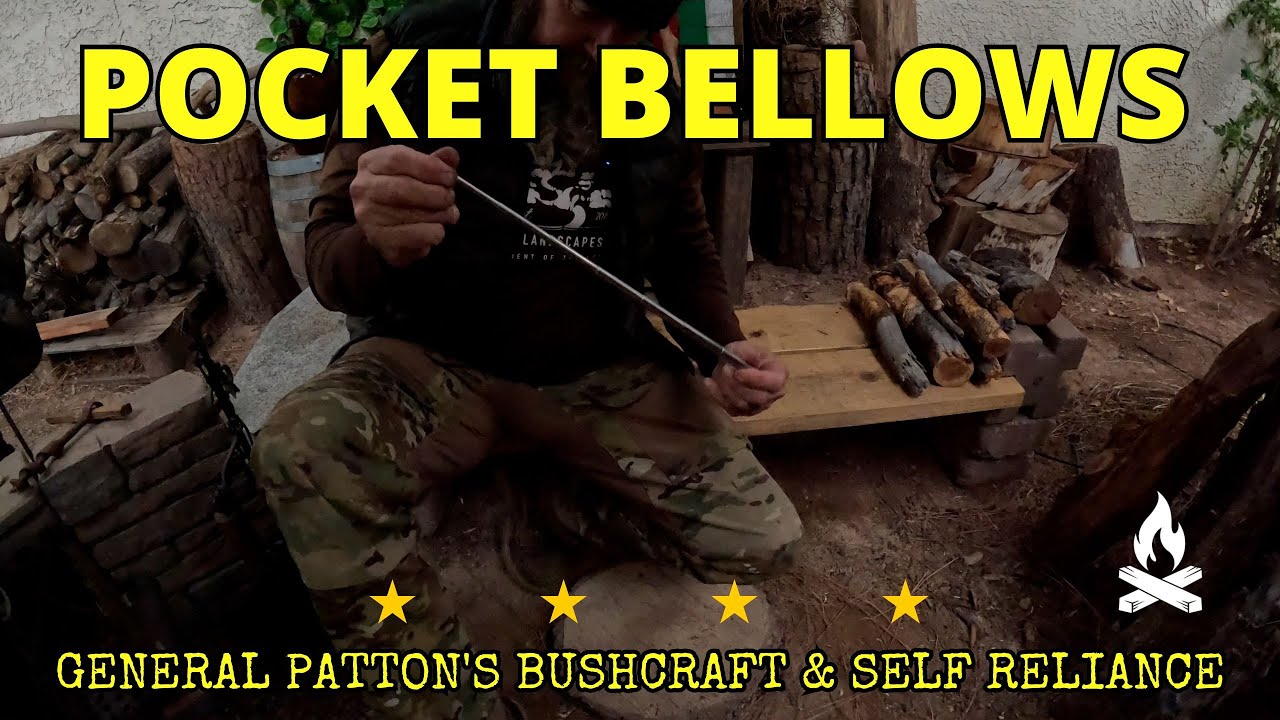 WHAT IS A POCKET BELLOW? #fire #bushcraft