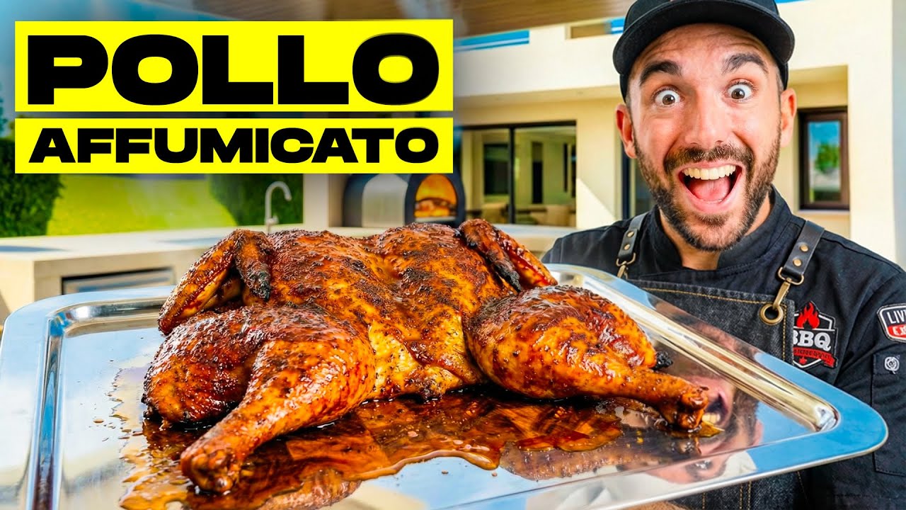 HO AFFUMICATO UN POLLO INTERO!! - Il risultato è ECCEZIONALE !!