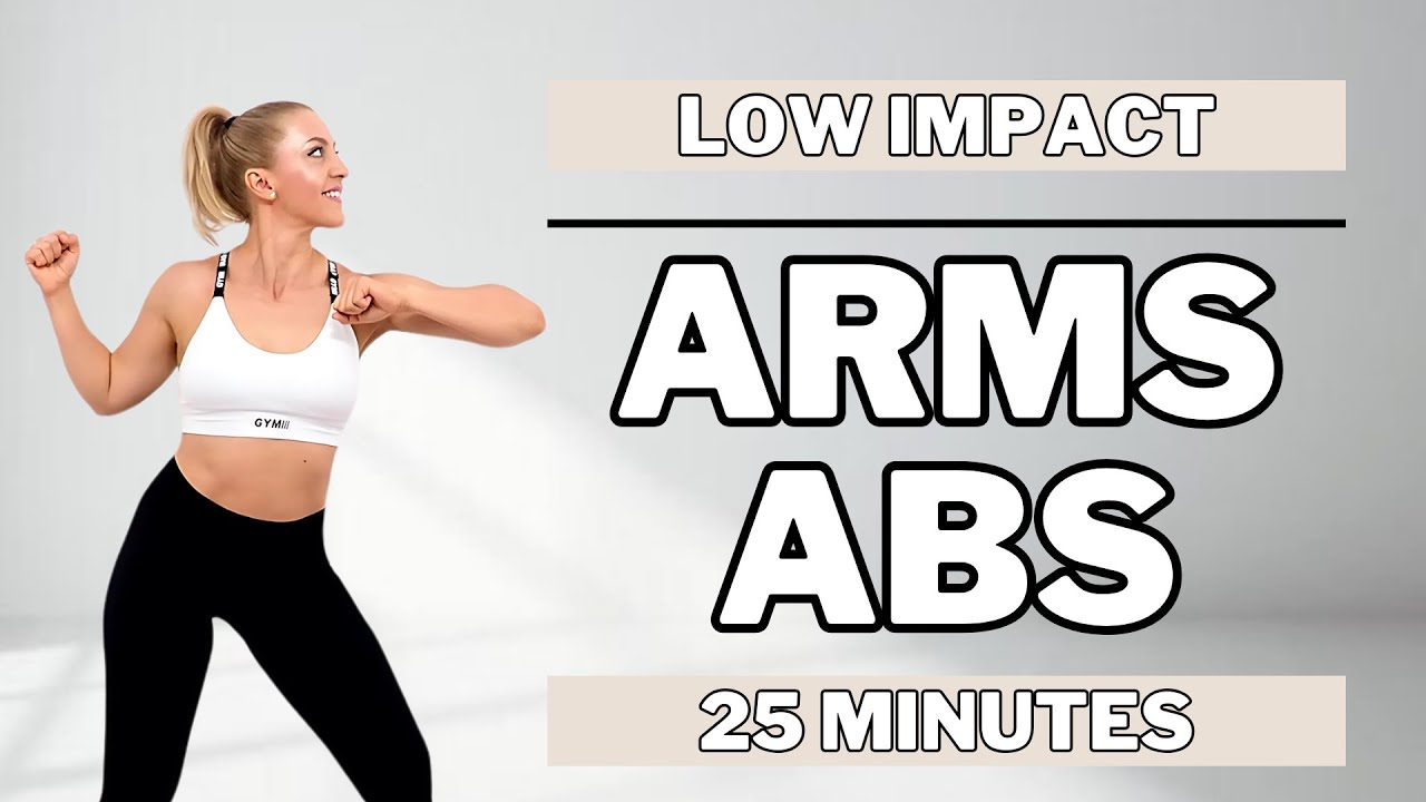 🔥25 Min ARMS & ABS🔥LOW IMPACT CARDIO WORKOUT🔥ALL STANDING🔥NO SQUATS/LUNGES🔥NO JUMPING🔥NO REPEATS🔥