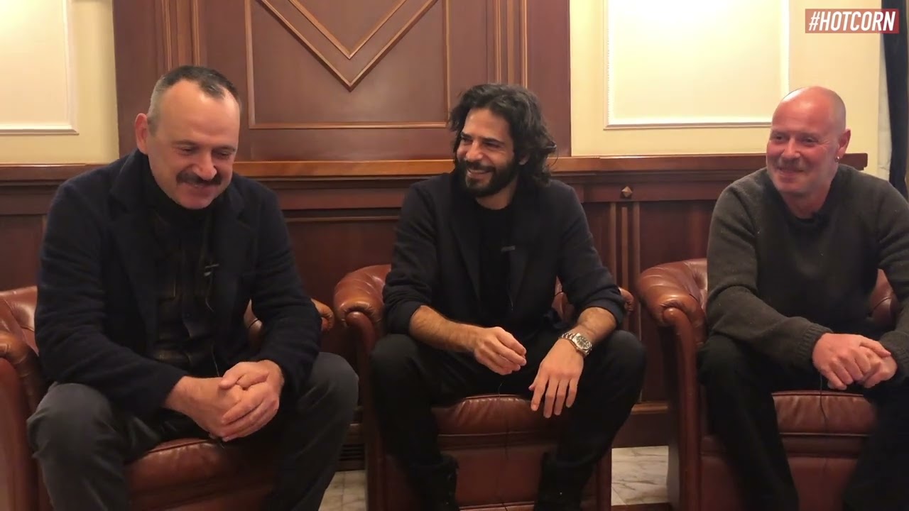 LA CACCIA | Intervista a Marco Bocci, Paolo Pierobon e Pietro Sermonti | HOT CORN