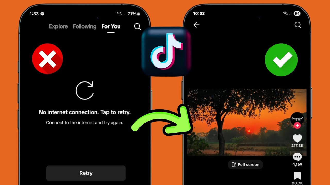 How to Fix TikTok No Network Connection Problem (2025) | TikTok No Internet Connection Error