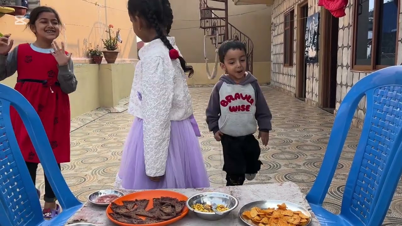 Rock paper scissor game/ pass game , Nepali style 