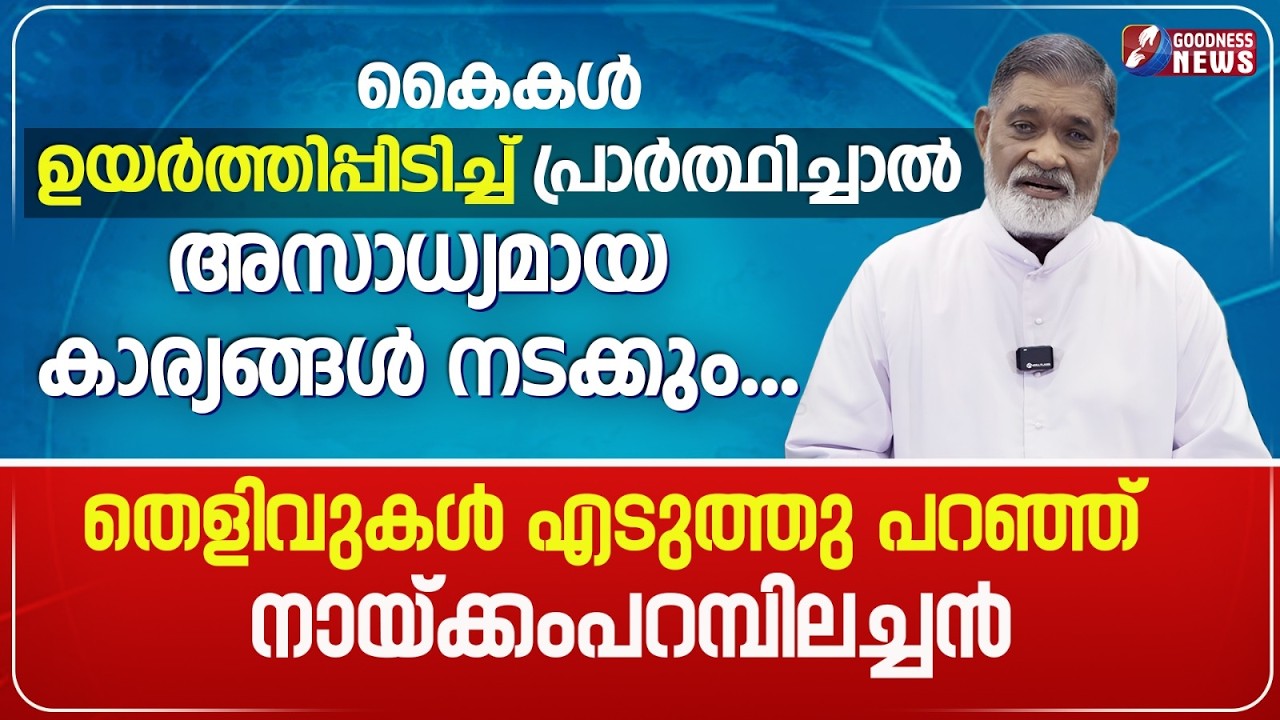 തെളിവുകൾ എടുത്തു പറഞ്ഞ് നായ്ക്കംപറമ്പിലച്ചൻ|FR MATHEW NAICKOMPARAMBIL VC | TALK |PRIEST| GOODNESS TV