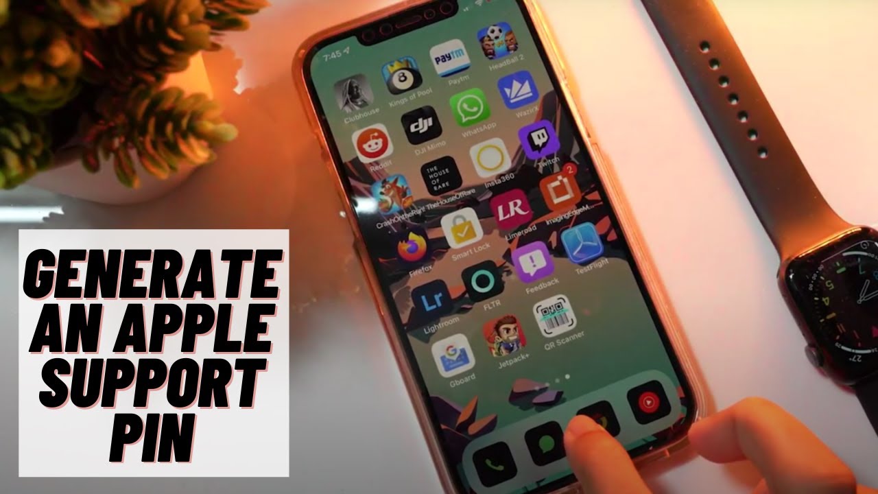 How to Generate an Apple Support PIN