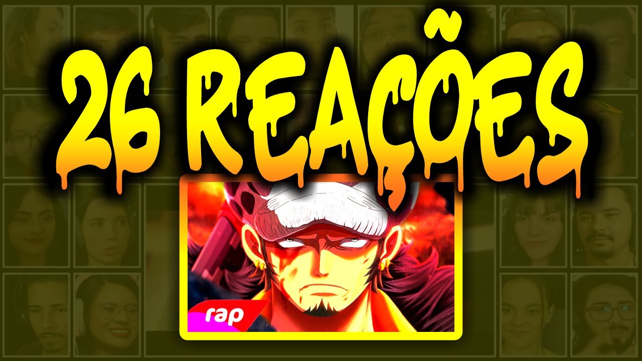 MULT REACT | RAP DO LAW (ONE PIECE) - CIRURGIÃO DA MORTE | 7 MINUTOZ