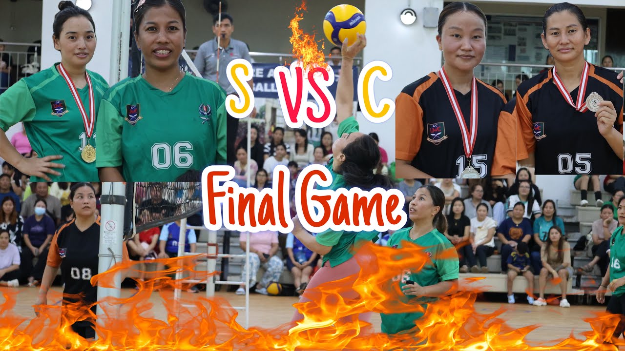 सिङ्गापुरमा नेपाली दिदी-बहिनीको कडा प्रतिस्पर्धा! C vs S Wing | Volleyball Final 🏆in Singapore