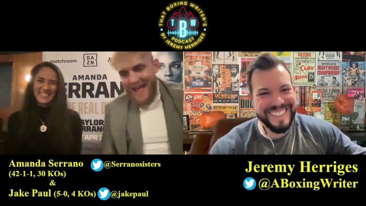 INTERVIEW: Amanda Serrano and Jake Paul on Teamwork