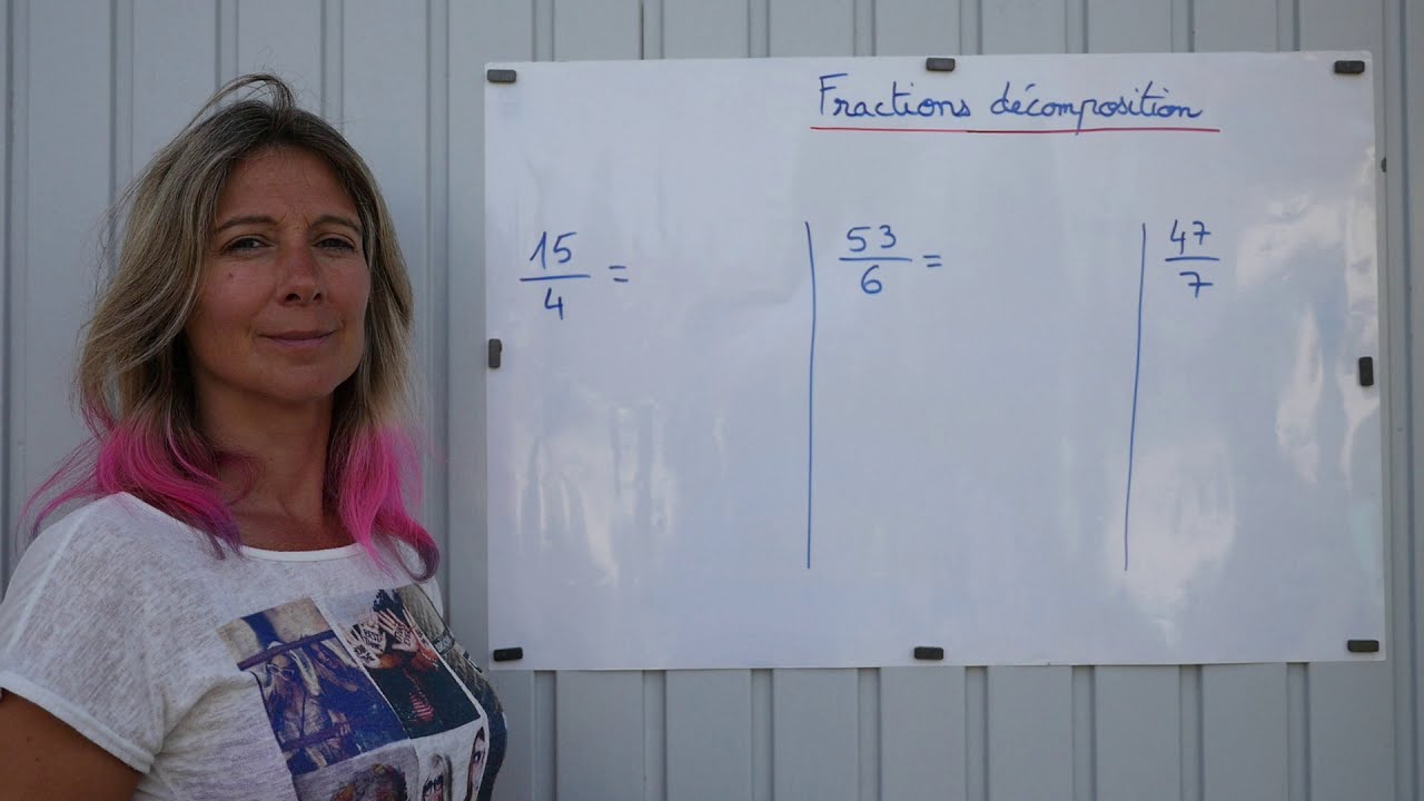 fractions d&eacute;composition