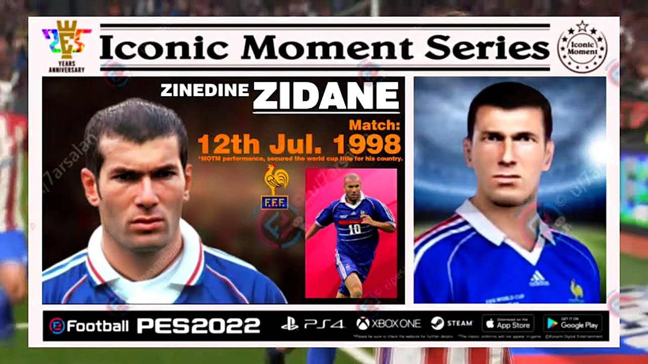 Finally Iconic Moment Zidane In⚡🚀 PES 2021 MOBILE