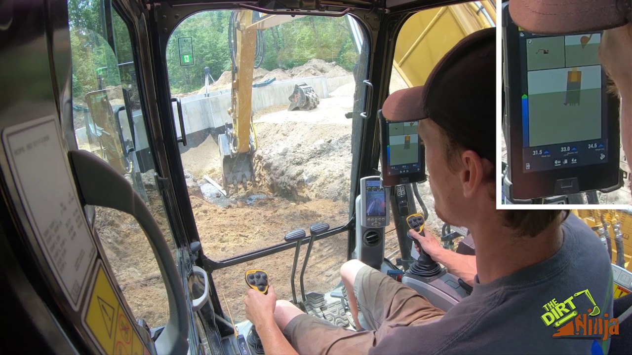 Using a Laser on a Slope W/ Trimble Earthworks 2D